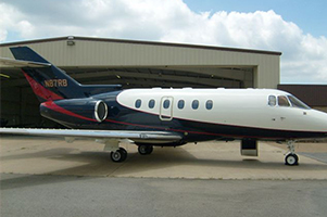Hawker 800XP Plane
