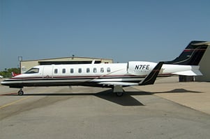 Lear 45 Plane